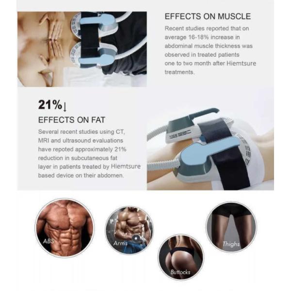 4 Handles EMS Slimming Rf Machine Reduce Fat Build Muscle Skin Tightening