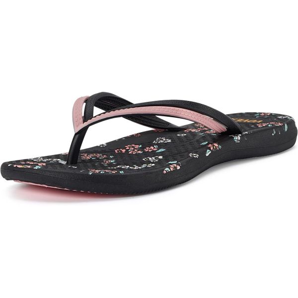 Double Uppers Femmes Sandals d'été Fitflop avec semelles imprimées en PVC injectées