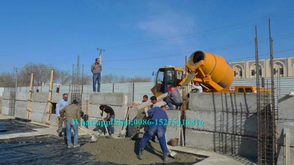 Caminhão móvel concreto SW2000 do misturador concreto de equipamento de construção de Sinotruck