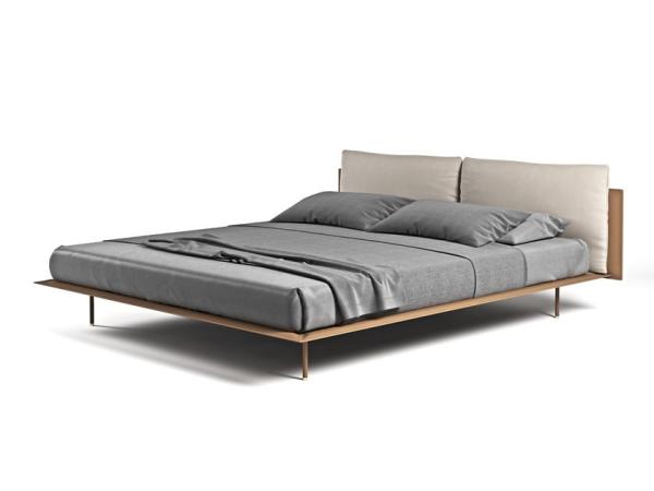 Comfortable Modern Upholstered Bed Design By Aston Martin 218x230x106h Cm