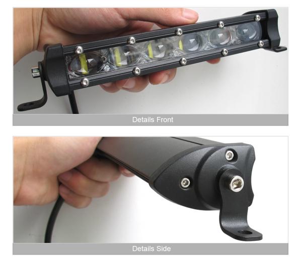 20 Inch 90W Led Light Bar Super Slim Single Row Off Road Led Bar for Car Trailer Trucks Boat SUV ATV 4x4 Offroad Jeep