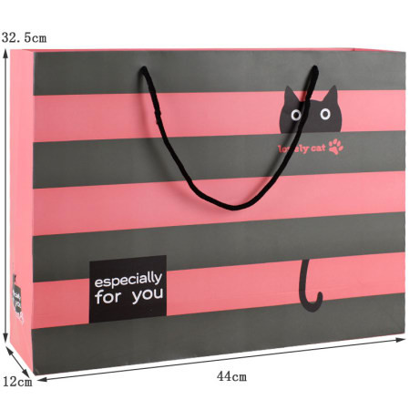 Colorful Promotional Custom Printed Paper Bags For Shopping / Gift Packaging