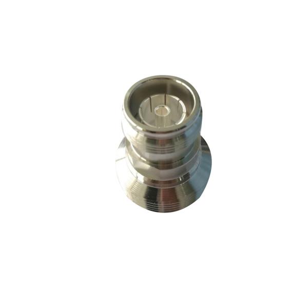 50 Ohm Electrical RF Coaxial Connectors 4.3-10 Female To Din 7/16 Straight Female Adapter