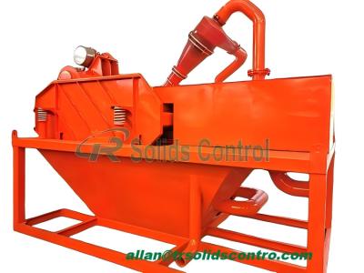 100m3/h Desander Plant For Bored Pile And TBM Tunnel Boring Machine