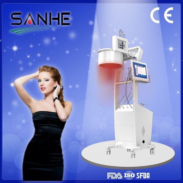 2016 New Laser + LED hair loss treatment hair regrowth/ medical laser treatment equipment
