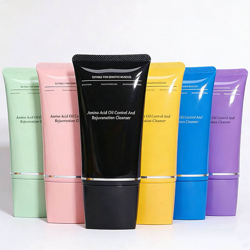 Super Oval Matte cosmetic squeeze tube often recyclable sustainable packaging