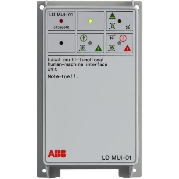 LD MUI-01 61320946 ABB Local multi-functional human-machine interface unit