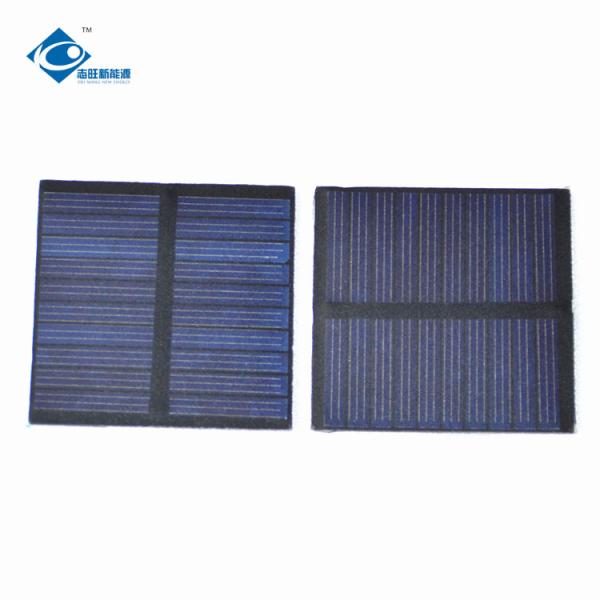 5V Mini PET Laminated Solar Panels Charger 0.45W Mini Semi-Flexible Solar Panels ZW-5555-P