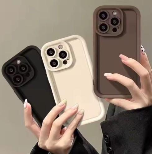 Stain-resistant Silicone Case Compatible For IPhone Samsung Xiaomi Oppo Huawei