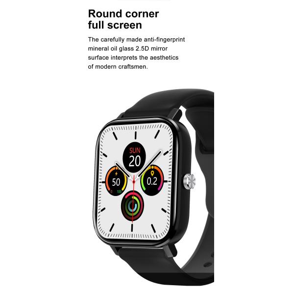 Full Touch 1.75 Inch Waterproof Bluetooth Smart Watch DT36