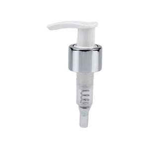 24/410 28/410 Aluminum Gold Cosmetic Pump Plastic Emulsion Dispenser for Hand Wash Bottle Refillable Lotion Pump for Body Wash