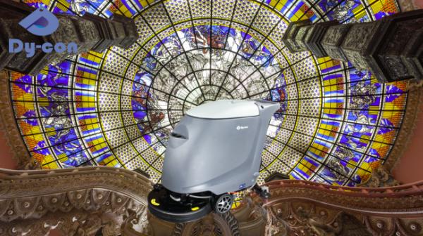 Museum Floor Scrubber: Large Capacity Tanks For Uninterrupted Cleaning