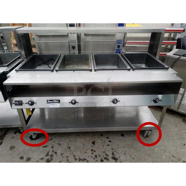 125mm Pu Castor Wheel Fixed Caster Wheels Zinc Coated