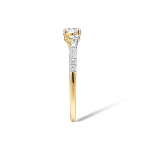 9K Gold Engagement Ring/Women's Ring Adele - Pre-Order