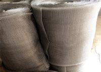 Le fil simple d'OEM a tricoté la largeur de Mesh Fabric Stainless Steel 0.23mm 25mm pour la filtration