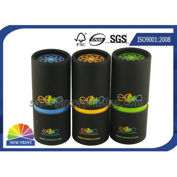 Eco - Friendly Paper Packaging Tube / Cardboard Round Paper Cans