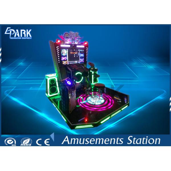 Electric Music Arcade Jazz Drum Simulator Coin Pusher