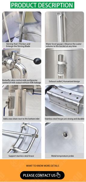 commercial juice uht milk pasteurizer/small scale uht milk processing plant/liquid uht sterilization machine