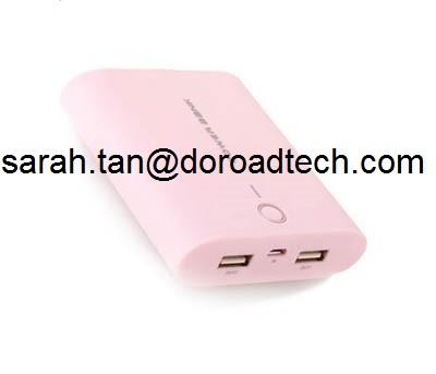12000mAh Power Bank Portable Wholesale Plastic Power Bank Portable Charger for Smart Phone
