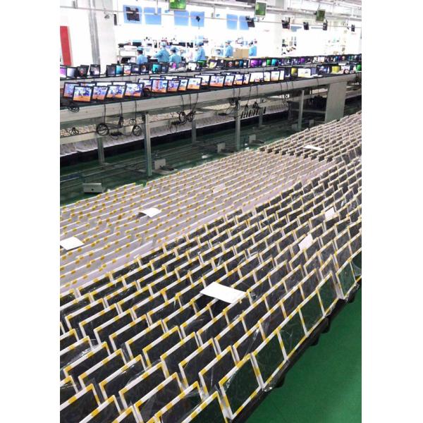 Horizontal Digital Wall Display , Wall Mount LCD Display 32 Inch Windows Screen