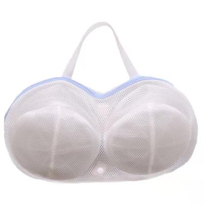 Underwear Mesh Laundry Bag Double Layer With Soft Support 39cm×20cm OEM