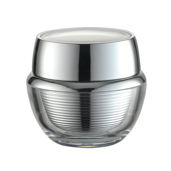 JL-JR814 OEM ODM PMMA Cream Jar 15g 30g 50g Acrylic Cosmetic Containers