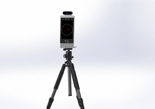 SIBO Wall Mounted POE 8 Inch Terminal With ID Card Scanning Temperature Test And Facial Recognition