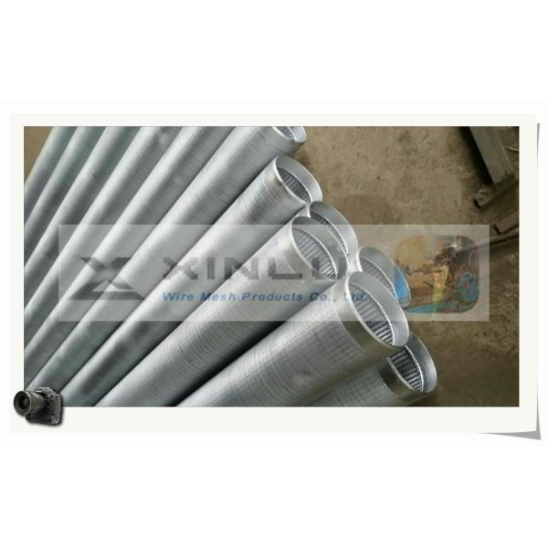 STAINLESS STEEL WELL SCREEN TUBE / DEWATERING WELL SCREEN PIPE /  WEDGE WIRE JOHNSON WELL SCREENS / V WIRE SCREENS