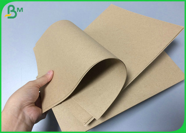 FSC Approved 60g 80g Brown kraft Paper For Notebook Cover Raw Material  Без покрытия 60g 80g Коричневая kraft бумага для обложки ноутбука