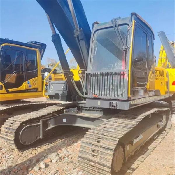 Original Parts Ec240d  Used Volvo Excavator 24 Ton Pre Owned Digger