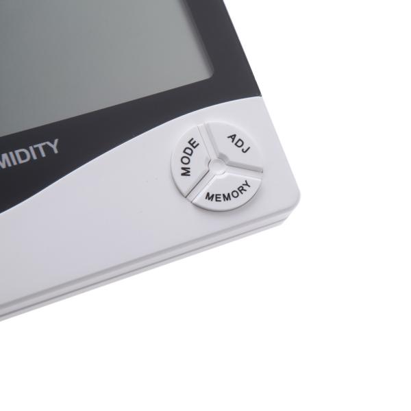 HTC-1 Digital LCD Thermometer Hygrometer Temperature Humidity Meter Gauge for Clock Alarm