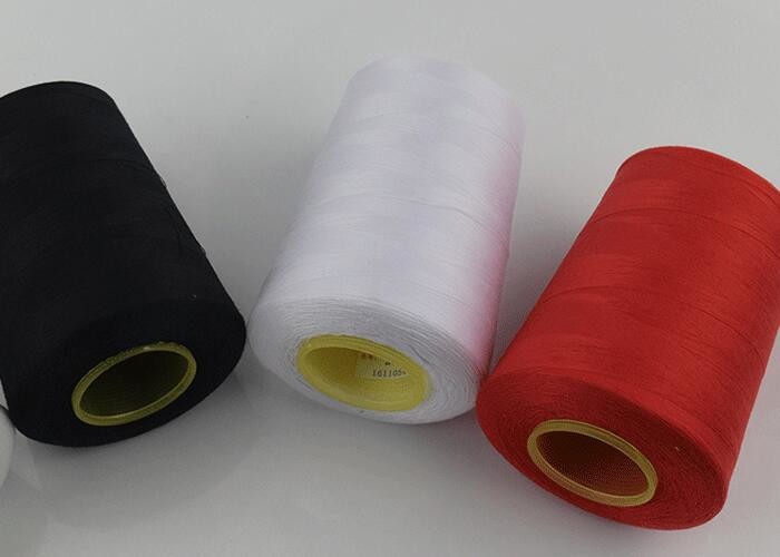 High Tenacity 100% Smooth Ring Spun Colorful Spun Polyester Thread 20s/6 40s/2