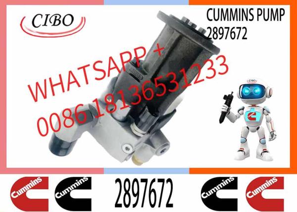 Factory price QSK23 engine fuel pump excavator parts 2897672 fuel injection pump for excavator accessory
