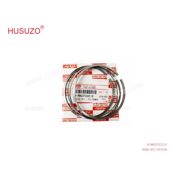 8-98057222-0 4JJ1 Engine Isuzu Engine Parts 8980572220 Piston Ring Set