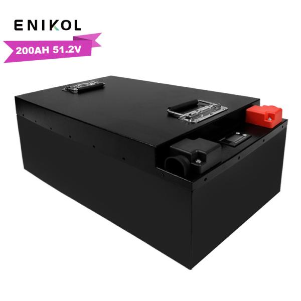 51.2V Lifepo4 Bateria de armazenamento de energia solar 10kwh 48V 200ah Bateria de iões de lítio de automóvel