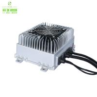 3.3kW 6.6kW 11kW carregador de veículos elétricos de bordo com método de arrefecimento por cabo Frequência de ar 45-65Hz