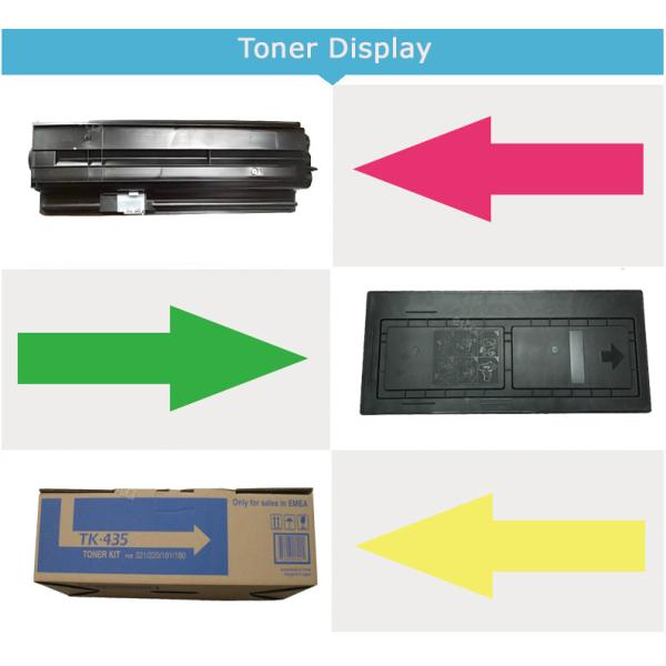 Tonalizador de Kyocera Taskalfa 221 fotocopiadoras TK435 compatíveis de 870 gramas