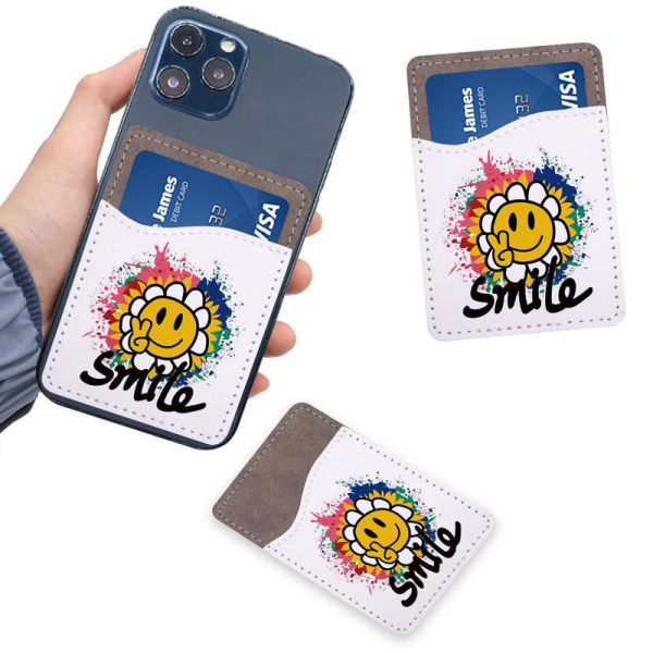 Sublimation Pu Wallet Card Holder Custom Leather Wallets