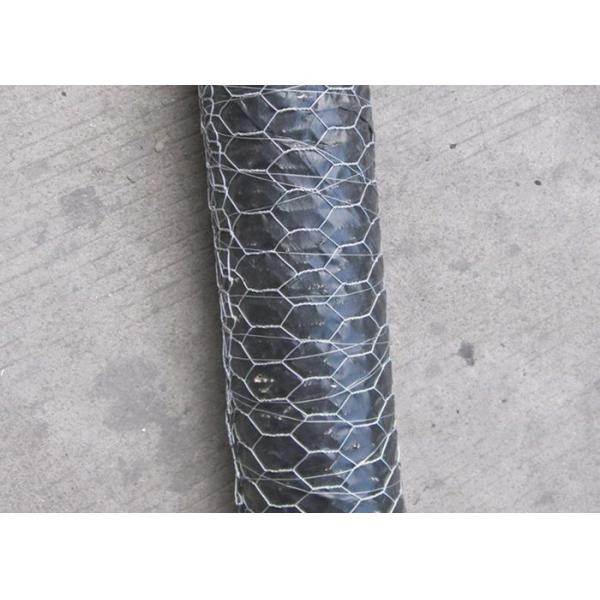 Galvanized Farm Bwg27 Chicken Mesh Fence , Hexagonal Poultry Netting