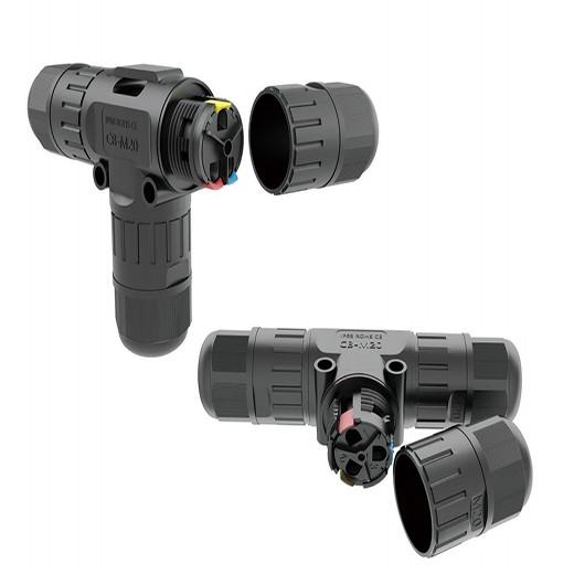 PA66 Nylon Wire Connector IP68 Waterproof With 40A Max Current Rating
