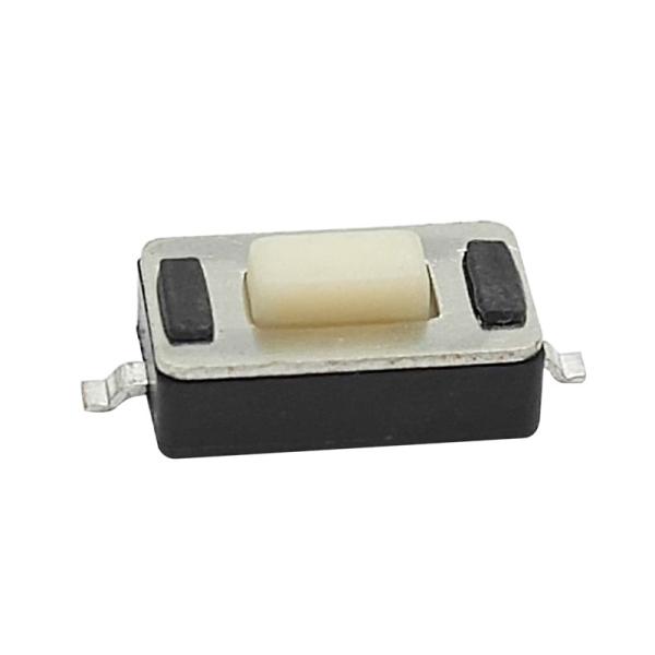 3.5*6mm Tact Switch Smd 2 Pin Input Output Connectors Keypad Natural Color