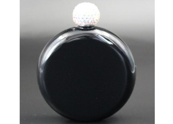 Spray Paint Round Hip Flask Gift Wine Pot 5 Oz Western Style For Adult