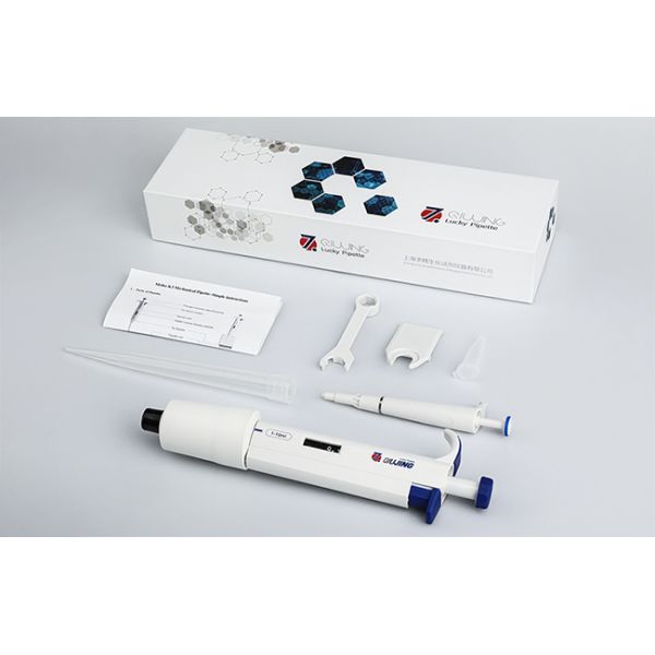 1-10ML Manual Adjustable Pipette Laboratory Micropipette Single Channel Pipettor