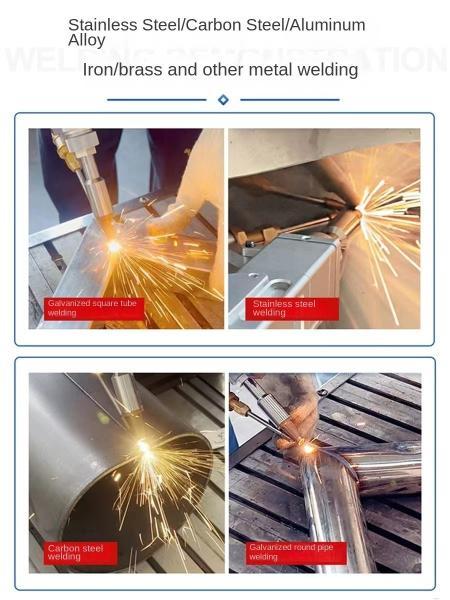 Metal Part Laser Welding Portable Handheld 1500W 2000W Laser Welder for Stainless Steel Aluminum Welding