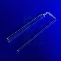 BET de laboratoire personnalisé Tubo d'échantillonnage en verre de quartz résistant à haute température