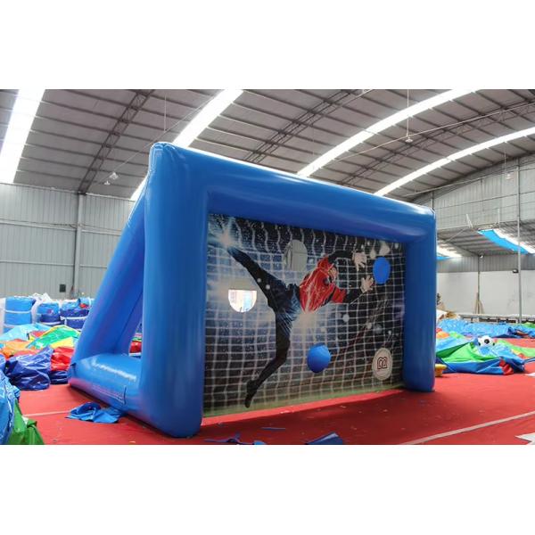 Inflatable Soccer Kick Game for Sports Games PVC Inflatable Penalty Shootout Game