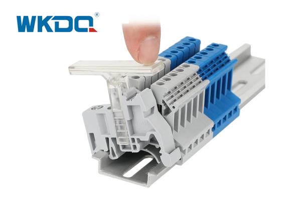 JKLM-A Din Rail Terminal Block Connector Strip Marker Carrier Customized Color