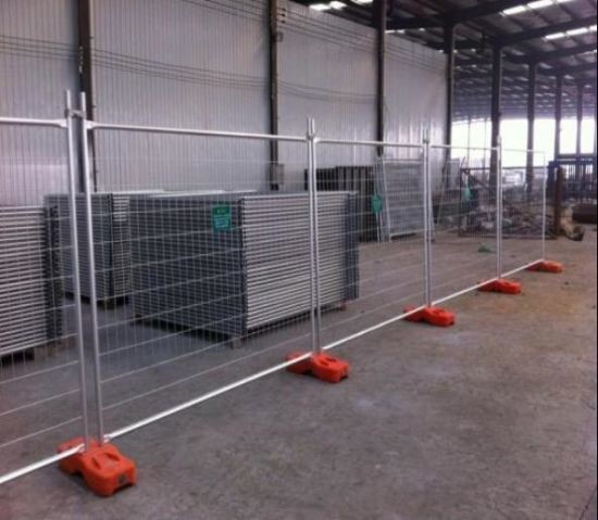 Hot Dipped Temporary Construction Fence , Temp Fence Panels 2.4m Length