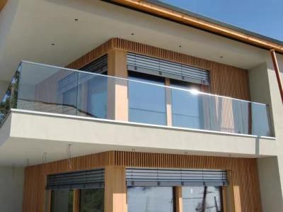 Beautiful Glass Railing with Space Saving Customization and Easy Installation