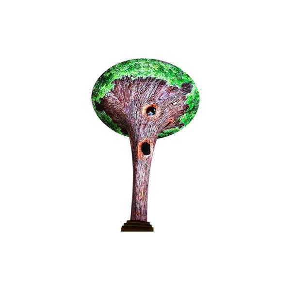 Affichage irrégulier flexible de l'arbre APEXLS de la vie de l'affichage à LED P4 P6 de SMD2121